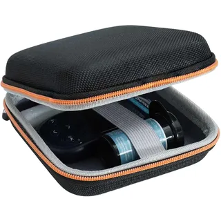 Schutztasche für Onetouch Ultra Plus Reflect – Hardcase mit Reißverschluss, Netzfach & Gummizug – für Blutzuckermessgerät