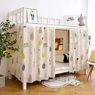 Bettvorhang Hochbett Kinder Etagenbett Vorhang Bettvorhänge Schlafzimmer Betthimmel Mädchen Jungen Bettzelt Schlafsaal Bett Vorhänge Cartoon Schlafzelt Kinderzimmer Bett Zelt Umrandung 2x1.15m (LxH)