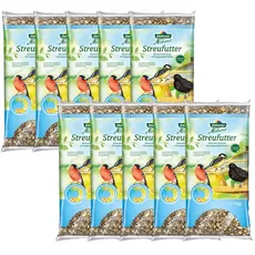 Dehner Natura Wildvogelfutter, Streufutter, 10 x 1 kg (10 kg)