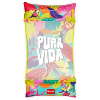 Legami - Aufblasbare Hängematte, Schwimmende Pool-Hängematte, Aufblasbarer Liegestuhl trägt bis zu 80 Kg, Meer Hängematte Matratze, 74 x 135 cm