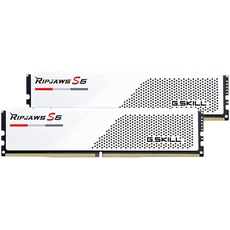 Bild Ripjaws S5 weiß DIMM Kit 64GB, DDR5-5600, CL28-34-34-89, on-die ECC (F5-5600J2834F32GX2-RS5W)
