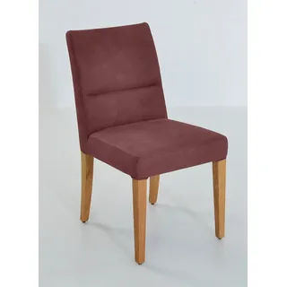 K+W Komfort & Wohnen »GOBY« () 4-Fuß-Holzstuhl in Wildeiche geölt, mit hochwertiger Polsterung