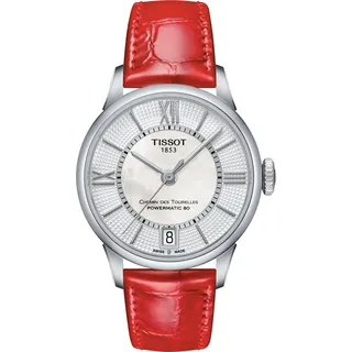 TISSOT Chemin Des Tourelles Powermatic 80 Lady Leder 32 mm T099.207.16.118.00