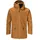 MNS wind und wasserdichte Jacke leicht gefütterte Allwetterjacke Hardshelljacke mit verstellbarer abnehmbarer Kapuze caramel 52
