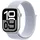 Watch Series 10 GPS + Cellular 42 mm Aluminiumgehäuse silber Sport Loop Blaue Wolke