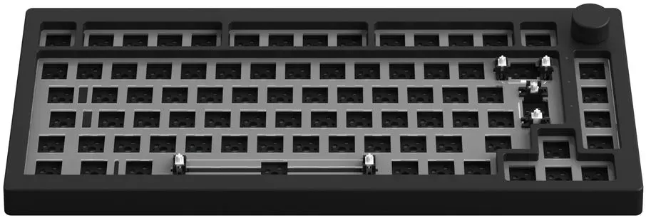 Bild von 5075S RGB 75% Layout Barebone Tastatur, Dark Night schwarz, ISO