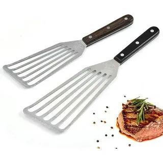 Edelstahl-Spaten-Set 2-teilig Holzgriff