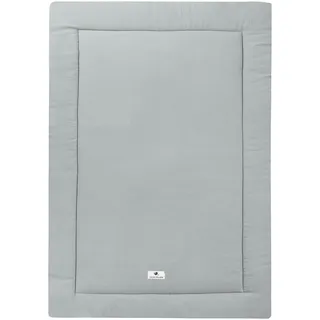 Julius Zöllner Krabbeldecke Musselin grau