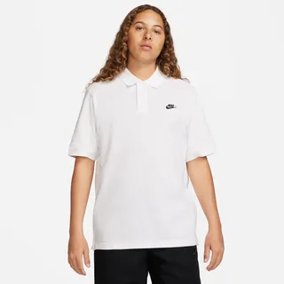 Nike Club Ss Polo Pique Weiß/Schwarz M