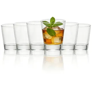 BCnmviku Schnapsgläser Glas 5cl/50ml Set Shotgläser - Spühlmaschinenfest - Gläser für Vodka Tequila (6)