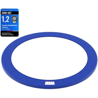SONGMICS Trampolin Schutzkissen, Ersatz-Sicherheitskissen, Durchmesser 366 cm, Breite 30 cm, UV-beständig, reißfest, Randschutz, Blau STP12FT
