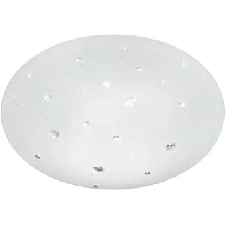 REALITY Leuchten LED Deckenleuchte »Achat« LED-Board 1 Stk. Neutralweiß Starlight Effekt, Badezimmerlampe, IP 44, 4000 Kelvin, 1160 Lumen, weiß