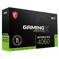 Bild von GeForce RTX 4060 Gaming X NV Edition 8G, 8GB GDDR6, HDMI, 3x DP (V516-035R)