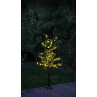 Northpoint LED Baum Tannenbaum Nadelbaum Braun 3,6W 150 LEDs 150cm hoch - Braun