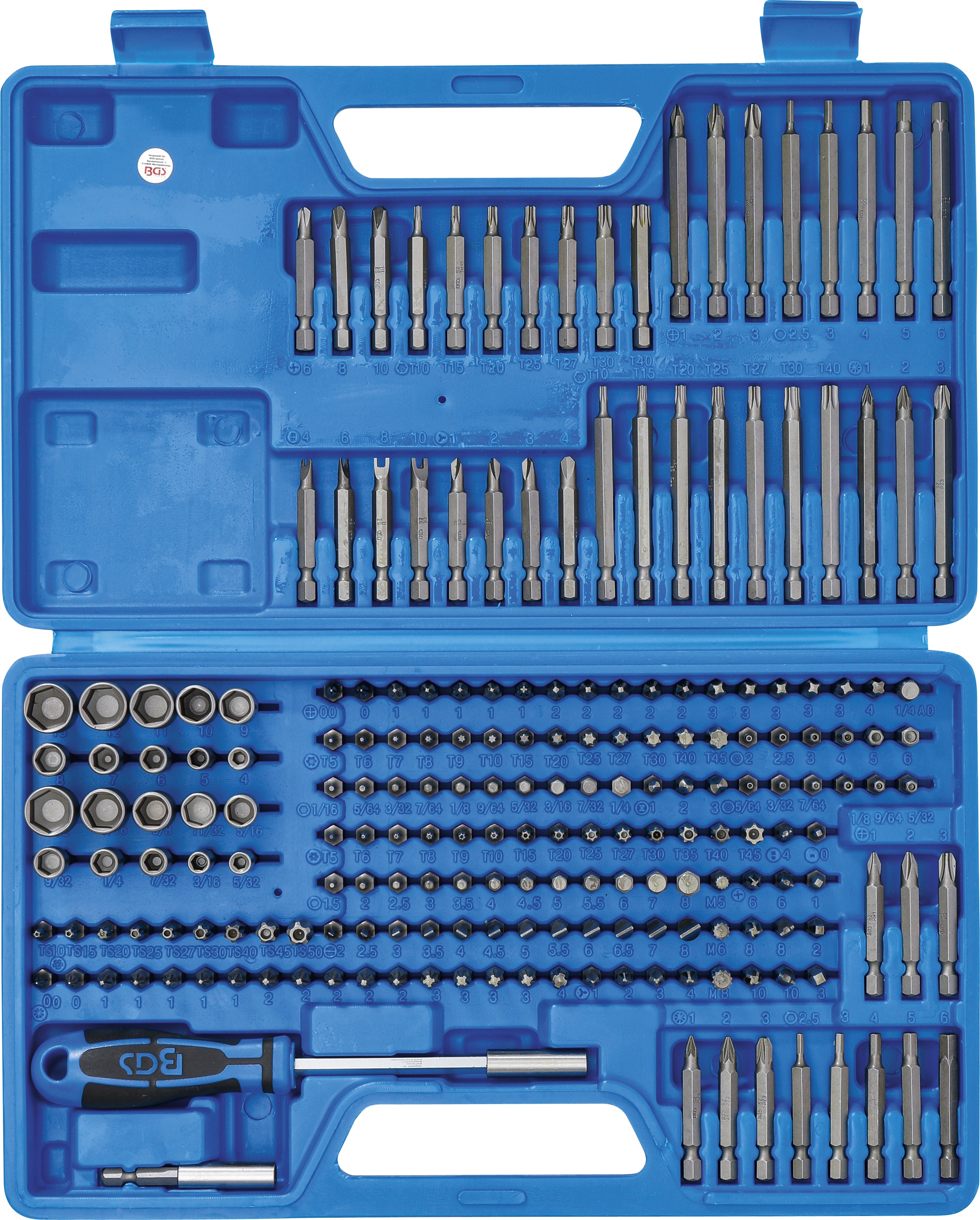 Bild von Universal-/Sicherheits-Bit-Satz Antrieb Außensechskant 6,3 mm (1/4")