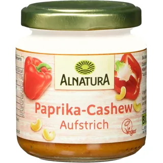 Alnatura Bio Paprika-Nuss Brotaufstrich, 125g
