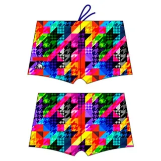 Turbo Chevi Badehose Boxer - Orange - 5XL