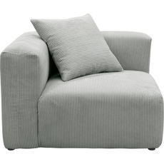 Bild Sofa-Eckelement »Gerrid«, Cord-Bezug, Modul-Eckelement, auch einzeln stellbar grau