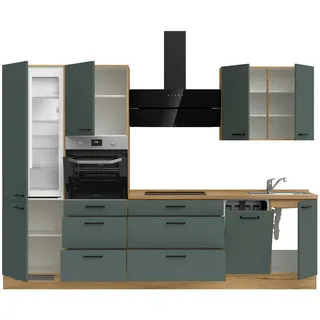 Nobilia Küchenzeile Easytouch II 300 cm grün