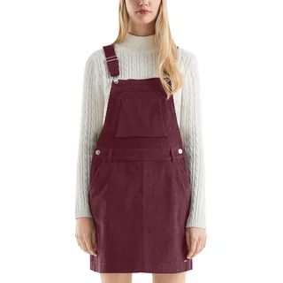 QS Mini-Latzkleid aus Cord