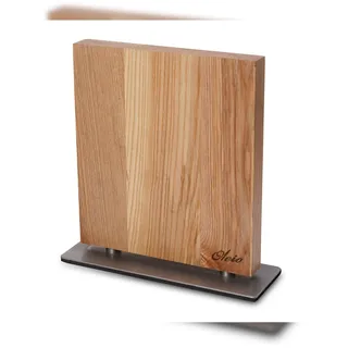 OLEIO Design magnetischer Messerblock aus Eichenholz