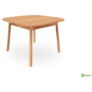 byoak Esstisch Paul 90 x 120 Kernbuche , Holz , 90x77x120 cm , Esszimmer, Esstische