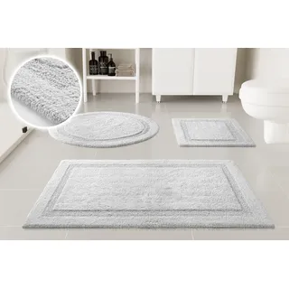 OTTO home Badematte Meellor Weiß 20 x 20 cm
