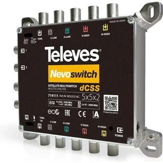 Televes Multischalter 5 in 2x16 MSU5216C