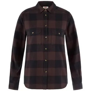 Fjällräven övik Heavy Flannel Shirt W black oak-black - M