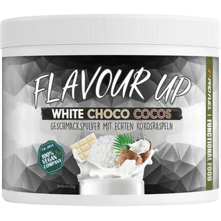 ProFuel - Flavour UP Geschmackspulver White Choco Cocos nur 11 kcal pro Portion Pulver 250 g
