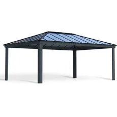 Bild Dallas 4.3x6.1 Gartenpavillon, anthrazit