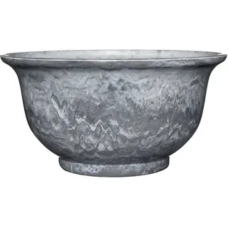 Classic Home and Garden venezianische Tiefe Schale, 31,8 cm, Grauer Granit