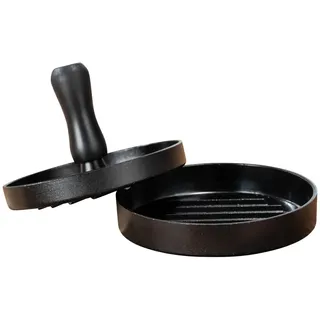 Wenko Burgerpresse Ø 11,5 cm Metall schwarz