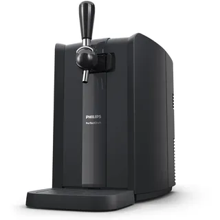 Philips Bierzapfanlage "Perfect Draft 5000 Series", mit 3 Grad Kühlung und LED Beleuchtung, schwarz,