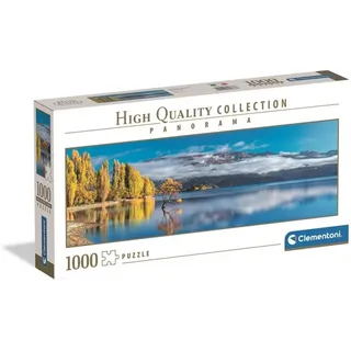 Clementoni Panorama Puzzle Wanaka 1000 Teile Erwachsene Collection - 98 x 33 cm - Anspruchsvolles Puzzle 14-99 Jahre - 39886