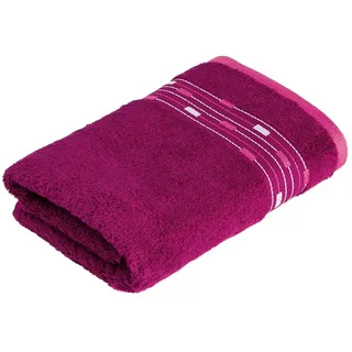 frottana Magic Handtuch 50 x 100 cm aus 100% Baumwolle, berry