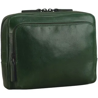 LEONHARD HEYDEN Porto Umhängetasche Leder 22 cm grün