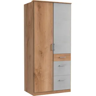 Kleiderschrank »Click« - braun