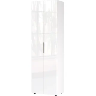 Germania Genova Garderobenschrank 59 x 197 x 40 cm weiß