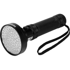 Yato, Taschenlampe, UV 100 LED-Taschenlampe mit Brille (19.50 cm)