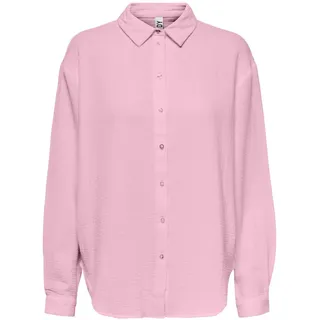 JDY Damen Musselin-Bluse JDYTheis Langarm Loose Shirt 15271018 Fairy Tale S