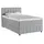 Einzelbett 120x200 Hellgrau mit mit mit Grau