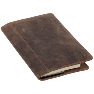 Pride and Soul Notizbuch Ledereinband A5 Braun