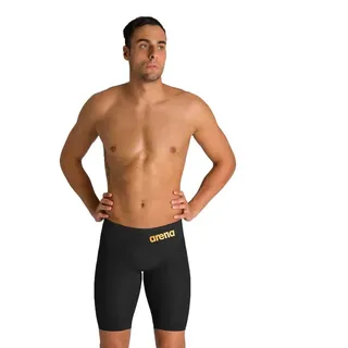 Arena Powerskin Carbon Glide Competition Jammer - Black / Gold - FR 75