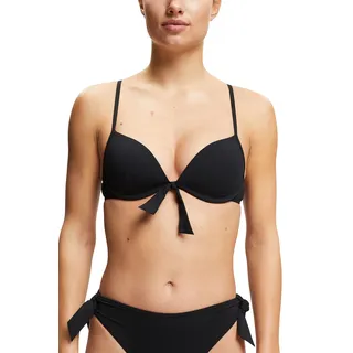 ESPRIT Damen Hamptons Beach Ay Rcs Pad.plunge Bikini, Schwarz, C EU