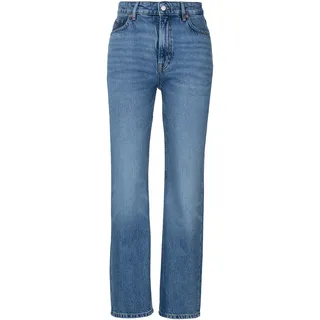 BOSS ORANGE Straight-Jeans »C_ADA HR 6.0«, mit BOSS Leder-Badge, blau