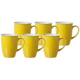 Ritzenhoff & Breker Kaffeebecher Doppio 0,32 l Gelb 6 St.