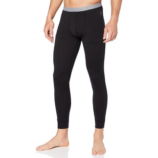 Odlo Herren Funktionsunterwäsche Lange Hose 100% MERINO 200 black, XXL