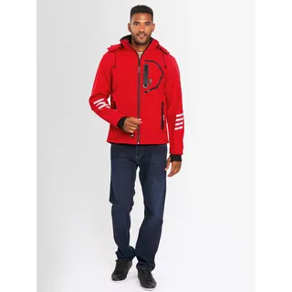 Arctic Seven Softshelljacke »Arctic Seven Herren Softshell Jacke Übergangsjacke AS301«, rot