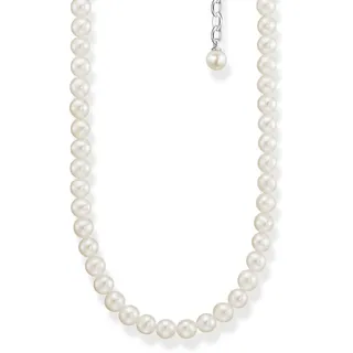 Thomas Sabo Perlenkette KE2116-167-14-L45V Silber/Weiß